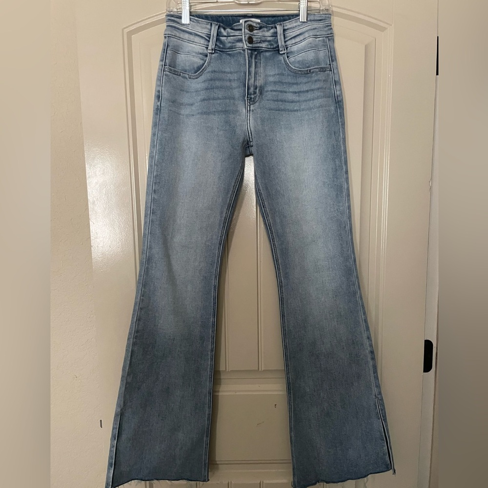 KanCan Light Blue Flare Jeans EUC